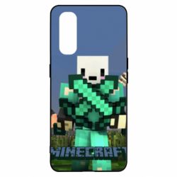Чехол для Oppo Find X2 Novaskin Minecraft - PrintSalon