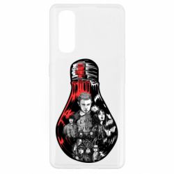 Чехол для Oppo Find X2 ОСД Арт Лампочка - PrintSalon