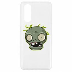 Чехол для Oppo Find X2 Plants vs zombie head - PrintSalon