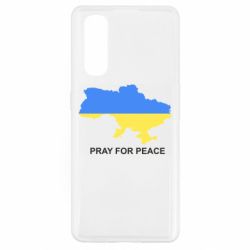 Чехол для Oppo Find X2 Pray for peace - PrintSalon