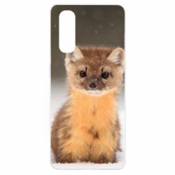 Чехол для Oppo Find X2 Пушистая куница - PrintSalon