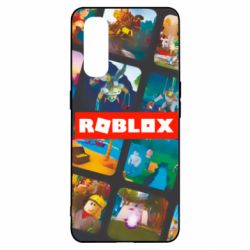 Чехол для Oppo Find X2 Roblox frames - PrintSalon