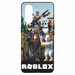 Чехол для Oppo Find X2 Roblox персонажи - PrintSalon