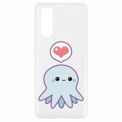 Чехол для Oppo Find X2 Sweet Octopus - PrintSalon