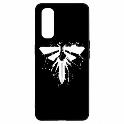 Чехол для Oppo Find X2 The last of us spray logo - PrintSalon