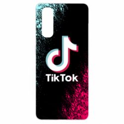 Чехол для Oppo Find X2 Tiktok spray art - PrintSalon
