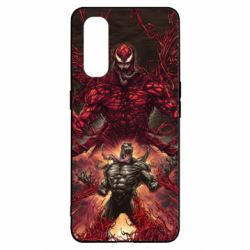 Чохол для Oppo Find X2Веном и Карнаж симбиоты - PrintSalon