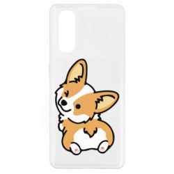 Чехол для Oppo Find X2 Winking Corgi - PrintSalon