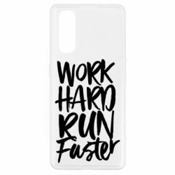 Чохол для Oppo Find X2Work hard run faster - PrintSalon