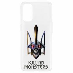 Чехол для Oppo Reno 4 A killer monster