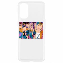 Чехол для Oppo Reno 4 All Main Characters - PrintSalon