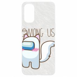 Чохол для Oppo Reno 4Among us cute cat - PrintSalon