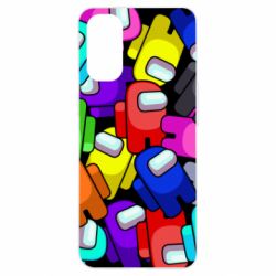 Чехол для Oppo Reno 4 Among us multicolored - PrintSalon