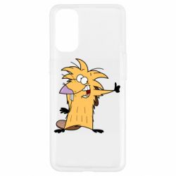 Чехол для Oppo Reno 4 Angry Beavers: Norbert - PrintSalon