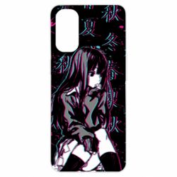 Чохол для Oppo Reno 4Anime Girl Glitch - PrintSalon