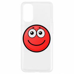 Чохол для Oppo Reno 4Ball with smile - PrintSalon