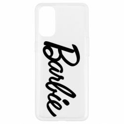 Чехол для Oppo Reno 4 Барби Лого - PrintSalon