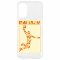 Чехол для Oppo Reno 4 Basketball fan - PrintSalon