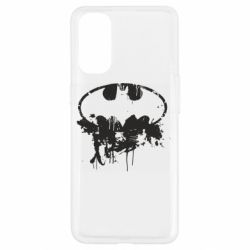 Чехол для Oppo Reno 4 Batman Paint - PrintSalon