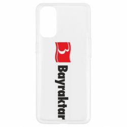 Чохол для Oppo Reno 4 Bayraktar Logo - PrintSalon