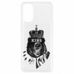 Чехол для Oppo Reno 4 Bear King - PrintSalon