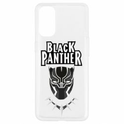 Чехол для Oppo Reno 4 Black panter - PrintSalon