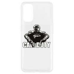 Чохол для Oppo Reno 4Боєць CoD - PrintSalon