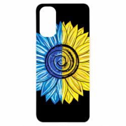 Чехол для Oppo Reno 4 Большой подсолнух Украина - PrintSalon