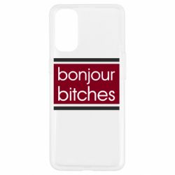 Чехол для Oppo Reno 4 Bonjour bitches - PrintSalon