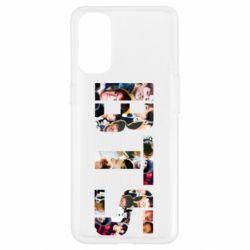 Чехол для Oppo Reno 4 BTS collage - PrintSalon