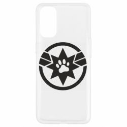 Чохол для Oppo Reno 4Captain Marvel's Cat - PrintSalon