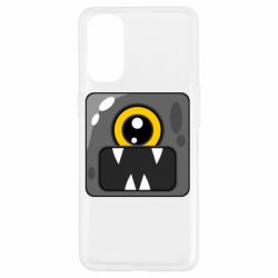 Чехол для Oppo Reno 4 Cute black boss - PrintSalon