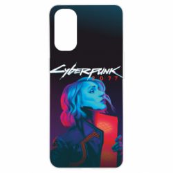 Чохол для Oppo Reno 4Cyberpunk Girl Portrait - PrintSalon