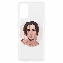 Чехол для Oppo Reno 4 Damiano David  portrait - PrintSalon