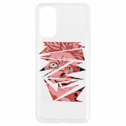 Чехол для Oppo Reno 4 Demon Yuji Itadori - PrintSalon