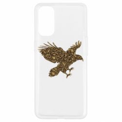 Чехол для Oppo Reno 4 Eagle feather - PrintSalon