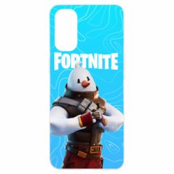Чехол для Oppo Reno 4 Fortnite Snowman - PrintSalon