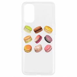 Чехол для Oppo Reno 4 Французский макарун - PrintSalon