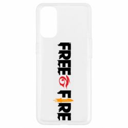 Чохол для Oppo Reno 4Free fire and logo Garena - PrintSalon