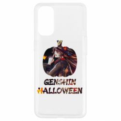 Чохол для Oppo Reno 4Genshin Halloween - PrintSalon
