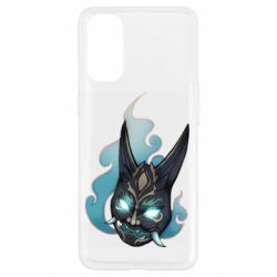 Чехол для Oppo Reno 4 Genshin Impact Xiao's mask - PrintSalon