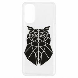Чохол для Oppo Reno 4Geometric Owl - PrintSalon