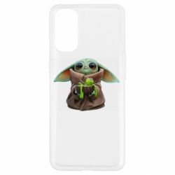 Чехол для Oppo Reno 4 Grogu and Kermit - PrintSalon