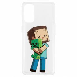 Чохол для Oppo Reno 4Heroes from Minecraft - PrintSalon