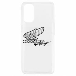 Чехол для Oppo Reno 4 Honda Racing art - PrintSalon