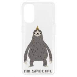 Чехол для Oppo Reno 4 I'm special Sloth - PrintSalon