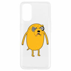 Чехол для Oppo Reno 4 Jake from  Adventure Time - PrintSalon