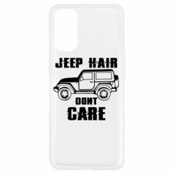 Чехол для Oppo Reno 4 Jeep hair don't care - PrintSalon