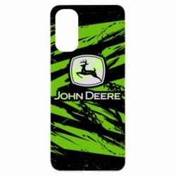 Чохол для Oppo Reno 4John Deere and green background - PrintSalon