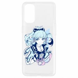 Чехол для Oppo Reno 4 Kamisato Ayaka - PrintSalon